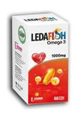 LEDAPHARMA Ledafısh Omega 3 60 Kapsül - 1