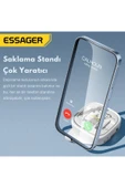 ESSAGER 7in1 Makaralı 60w Type-c Şarj Kablosu Ve Type-c To Usb Lightning Dönüştürücü Seyahat Şarj Ka - 5