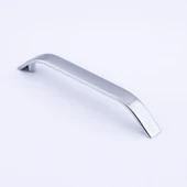 Alara Krom (128 MM - 12.8 CM) Kulpu Dolap Mobilya Mutfak Çekmece Dolabı Dolap Kulpları Kulbu Metal thumbnail 1