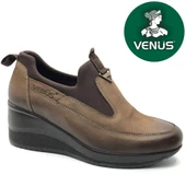 Venüs Maranta Hakiki Deri Dolgu Topuk Ortopedik Kadın Casual Ayakkabı thumbnail 7