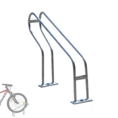 Tekli Bisiklet Park Yeri Bisiklet Parkı Ucuz Bisiklet Park Alanı Demiri Sarı - 1