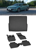 Sahler Volkswagen Passat B9 Variant 2024 ve Sonrası 4.5D Paspas  Rizline 3D Bagaj Havuzu Set thumbnail 1