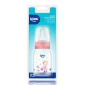 Wee Baby Klasik Cam Biberon 125 ml - Pembe - 3