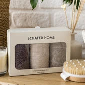 Schafer Home Noho 3 lü Havlu Seti 30x50-Asorti01 - 6