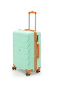 Copella Polipropilen & Kırılmaz 2'li Valiz Seti Orta & Kabin - Su Yeşili - 2