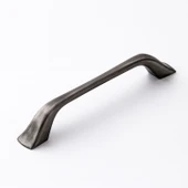 Antik Gümüş Ovit Metal Kulp 160 mm Mobilya Çekmece Mutfak Dolabı Dolap Kapak Kulpları Kulb thumbnail 1