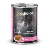 Prochoice Yavru Köpekler İçin, Kuzu Etli Ve Pirinçli Ezme Konserve 12x400 gr - 1