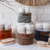 Schafer Home Daily 4 lü Havlu Seti 30x50 Cm-Antrasit - 9