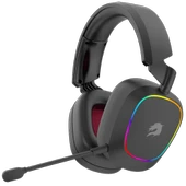 GameBooster WBH23B Nemesis PRO RGB Wireless 2.4G+BT Siyah Kablosuz Gaming Kulaklık thumbnail 1