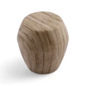 Merkür Düğme Kulp 10 ADET Açık Ceviz Renk Mobilya Mutfak Dolap Dolabı Çekmece Kulpu Kulbu Plastik thumbnail 8