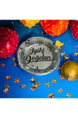 MSDA Karton Tabak - Iyi Ki Doğdun Gümüş - 23 Cm - 8 Li - 2