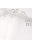 MSDA Bride Tobe Gelin Takımı Gelin Tacı Gümüş - 1