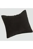 Süet Kumaş Siyah Renk 5 Adet 8/8 Cm Takı Yastığı thumbnail 1