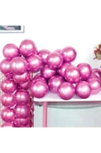 MSDA 12INC Büyük Boy Aynalı Krom Balon Yüksek Kalite 10 Adet - 1