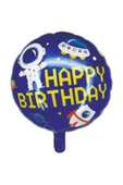 MSDA Uzay Galaksi Astronot Kozmik 9 Yaş Balon Set Uzay Astronot Konsept Doğum Günü Set - 2