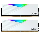 XPG Lancer Beyaz RGB DDR5-6400Mhz CL32 32GB (2x16GB) Dual Kit (32-39-39) 1.40V - 1