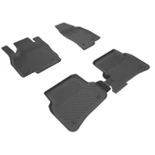 Sahler Volkswagen T-Cross 2022 ve Sonrası 4.5D Paspas 3D Rizline ALT Bagaj Havuzu Set thumbnail 2