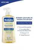 Biobaby Atocare Atopiye Eğilimli Ciltler İçin Temizleyici Duş Yağı 500ml thumbnail 6