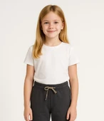 Bisiklet Yaka Basic Çocuk Tişört - Alc thumbnail 3