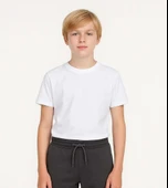 Bisiklet Yaka Basic Çocuk Tişört - Alc thumbnail 2