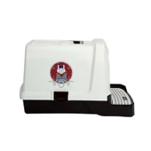 M-Pets Suez Sailor Kapalı Kedi Tuvaleti 69x42x41 Cm thumbnail 2