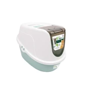 M-Pets Eco Tıma Kapalı Kedi Tuvaleti L 60,2x45,1x42,4 Cm Yeşil - 1