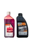 Stihl 2T ÖLÇEKSİZ MOTOR YAĞI 1 LT - ZİNCİR YAĞ 1 LT SET - 1
