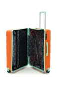 Copella Polipropilen & Kırılmaz 2'li Valiz Seti Büyük & Kabin -Turuncu thumbnail 3