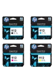 912 Cmyk Orjinal Set Kartuş - 1