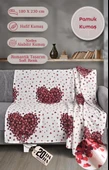 Tek Kişilik Baskılı Pike Koltuk Örtüsü Breeze 180x230 cm - 4