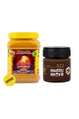Bozkırlı Çavuşoğlu Kepeksiz Tahin 930 gr & Nutty More %22 Kakaolu Fındık Ezmesi 200 gr - 1