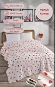 Çift Kişilik Baskılı Pike Yatak Örtüsü Daisy 200x230 cm - 5