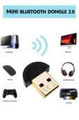 Mini USB Bluetooth Dongle Adaptör V2.0 EDR Wireless PC Laptop Masaüstü Tak ve Çalıştır - 1