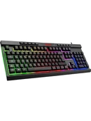 GameBooster G69K "Outlander" Rainbow Aydınlatmalı Membrane Oyun Klavyesi (GB-G69K) - 1