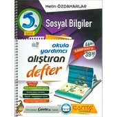 Çanta 5.Sınıf Sosyal Bilgiler Alıştıran Defter - 1