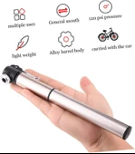 FORTE GT BİSİKLET POMPASI 120 PSI GÜMÜŞ thumbnail 2