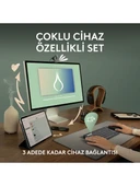 Logitech Pebble 2 Set Çoklu Cihaz Özellikli Sessiz Kablosuz Türkçe Q Klavye ve Mouse Seti - Pembe thumbnail 3
