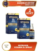 Nutraxin Vitamin D3 Sprey 1000 IU 30 ml 2 ADET - 1