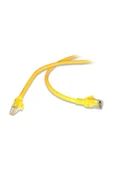 FLAXES Fnk-6005s 50 cm Cat6 Patch Kablo Sarı - 1