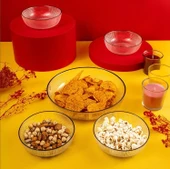 Fecra Loren 5'li Çerez Sunum Seti Siyah - 1