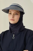 Lacivert Modern Tesettür Mayo thumbnail 3