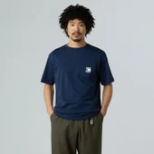 The North Face M MOUNTAIN LOGO RELAXED S/S POCKET TEE Erkek Tişört NF0A8E3M8K21 thumbnail 3