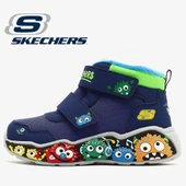 Skechers Play Scene Frosty Pals 407319N Ortopedik Bebek Çocuk Bot thumbnail 6