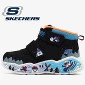 Skechers Play Scene Frosty Pals 407319N Ortopedik Bebek Çocuk Bot thumbnail 1