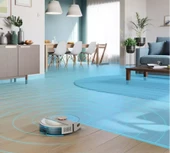 Philips HomeRun 3000 Serisi Aqua XU3110/02 Çöp İstasyonlu Beyaz Akıllı Robot Süpürge - 4