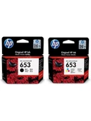 Hp 653 3YM75AE / 3YM74AE Avantaj Paket Orjinal Kartuş / Hp Deskjet 6075 / 6475 thumbnail 2
