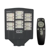 600 Watt Çok Kaliteli, Kumandalı, Güneş Enerjili, Fotoselli, Sensörlü, 3 Modlu Solar Bahçe Armatürü thumbnail 1