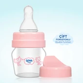 Wee Baby Mini Cam Alıştırma Bardağı Seti 30 ml - Pembe - 4