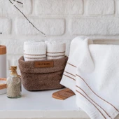 Schafer Home Daily 4 lü Havlu Seti 30x50 Cm-Kahverengi - 3