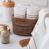 Schafer Home Daily 4 lü Havlu Seti 30x50 Cm-Kahverengi - 4